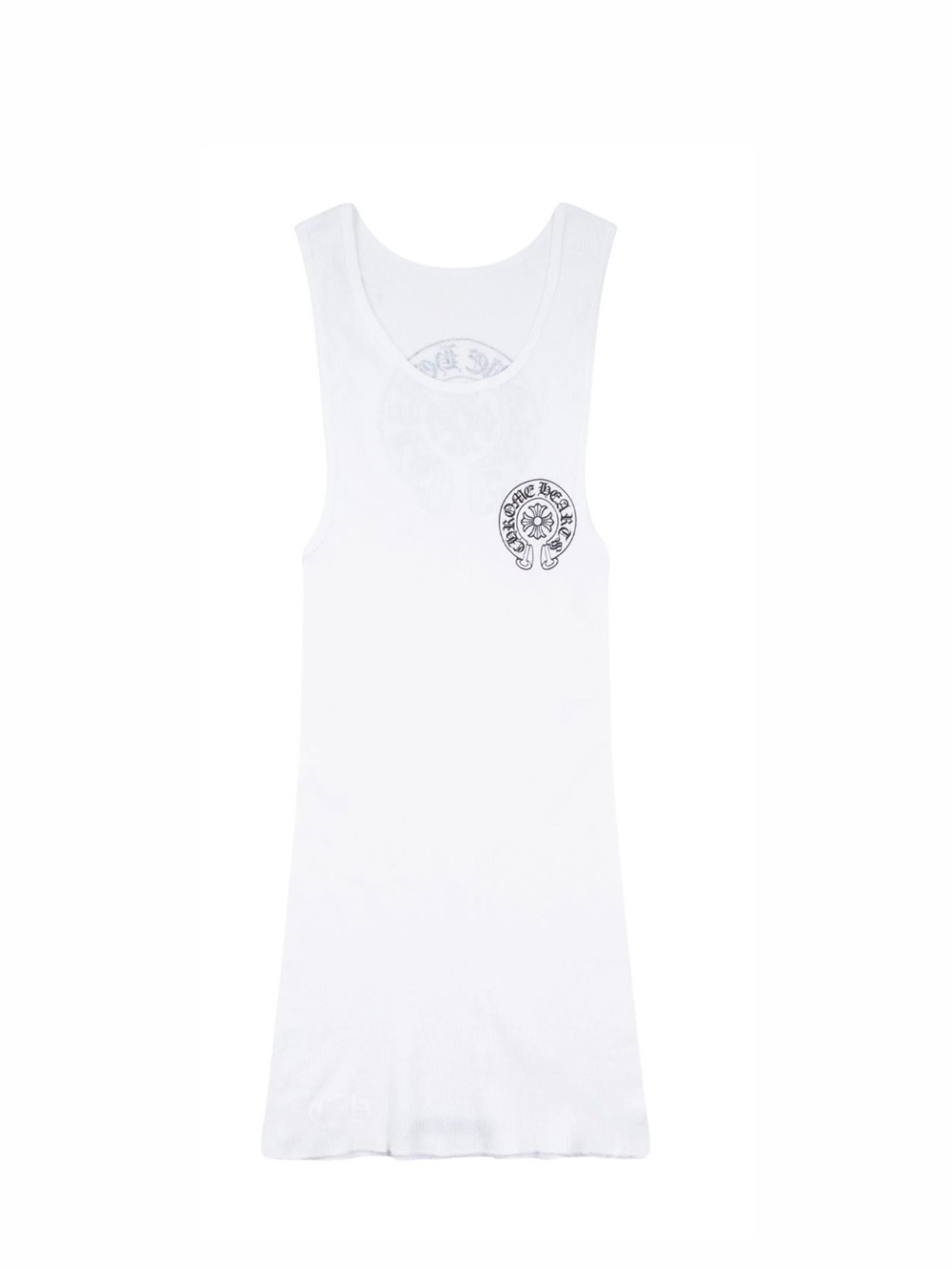 Chrome Hearts White Tank Top